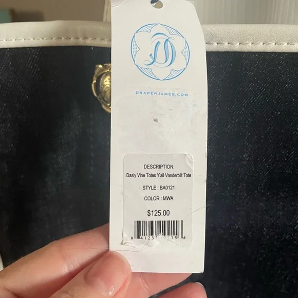 Draper James Totes Y’All Totebag - Picture 4 of 6